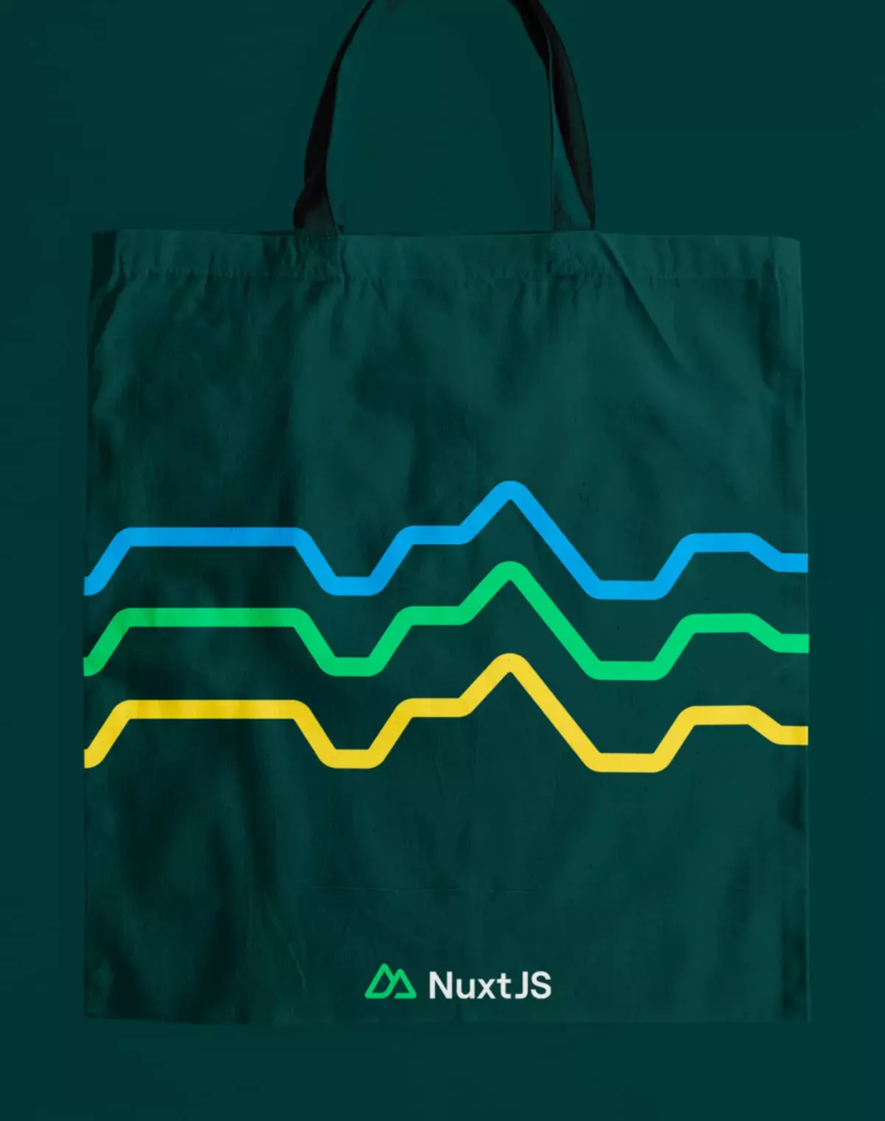 NuxtJS canvas tote bag simulation by BB Agency
