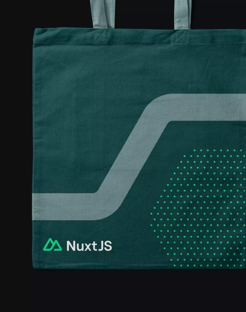 NuxtJS canvas tote bag simulation by BB Agency
