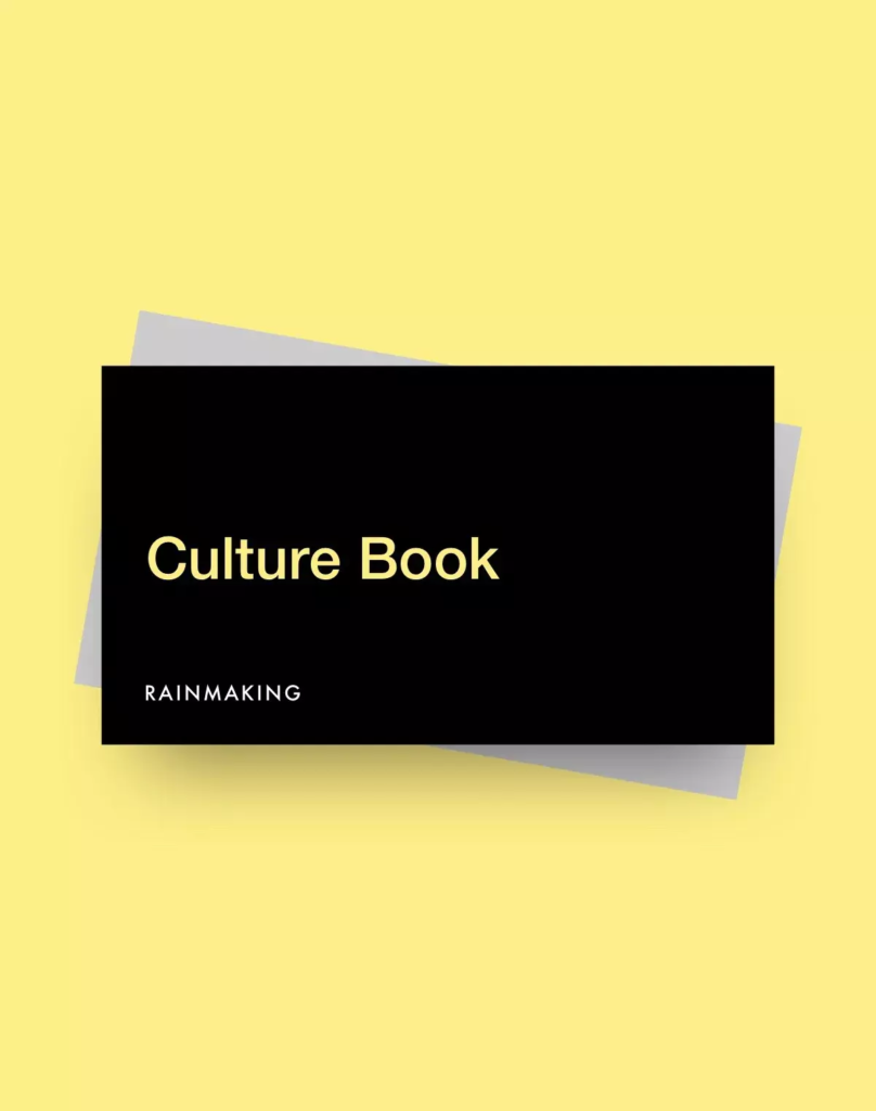 Rainmaking culture book cover
