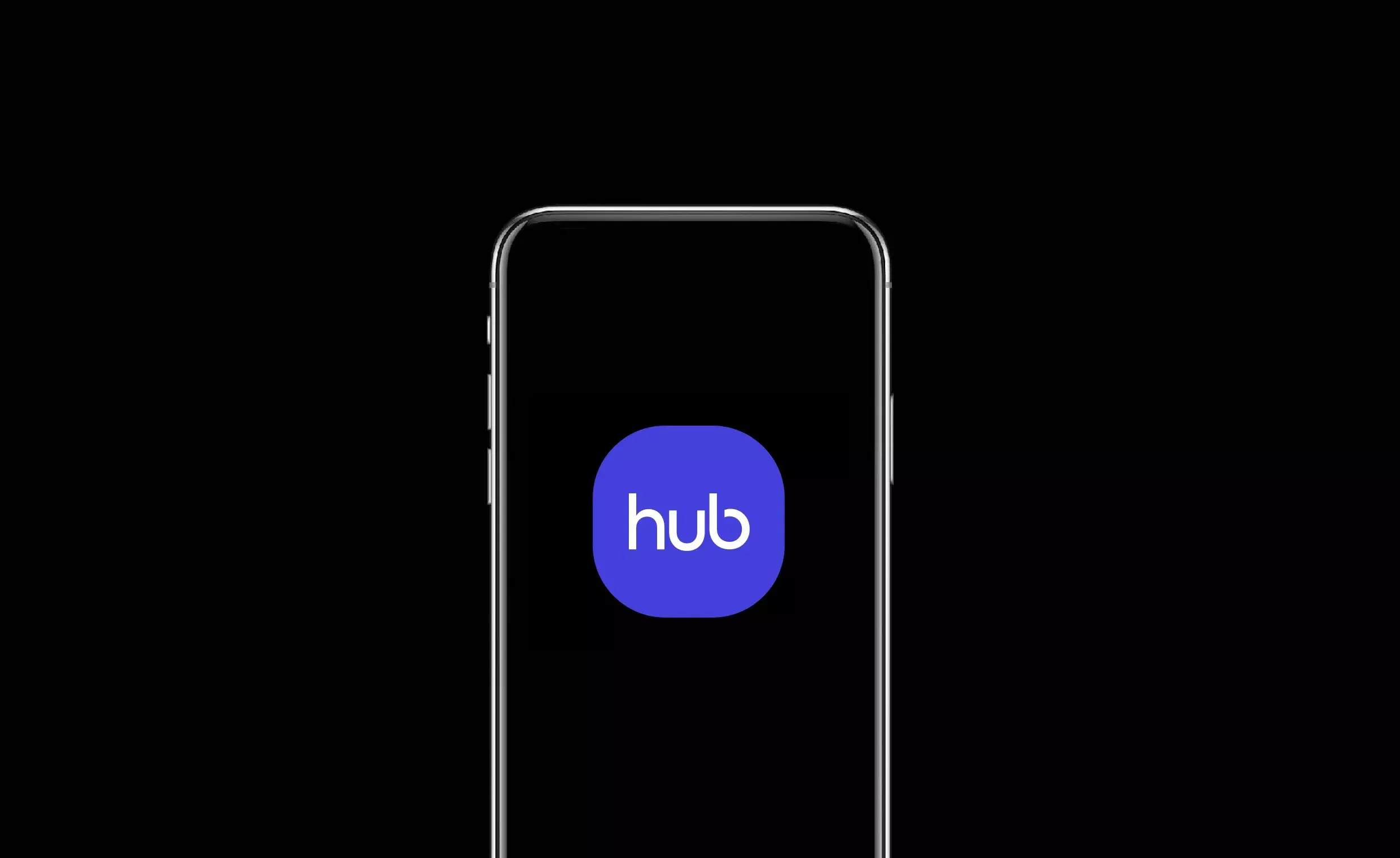 The Hub icon on a phone screen