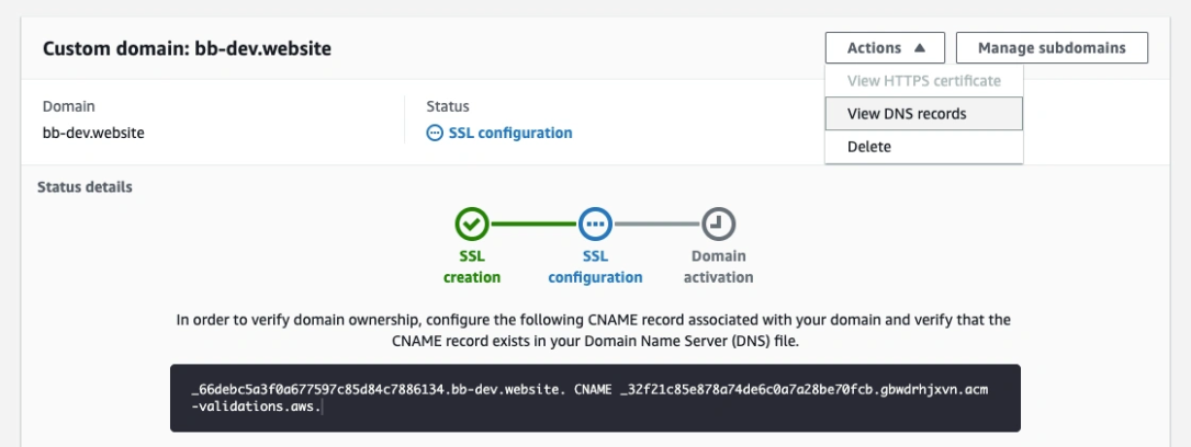 Create a Serverless app with AWS Amplify and Next.js