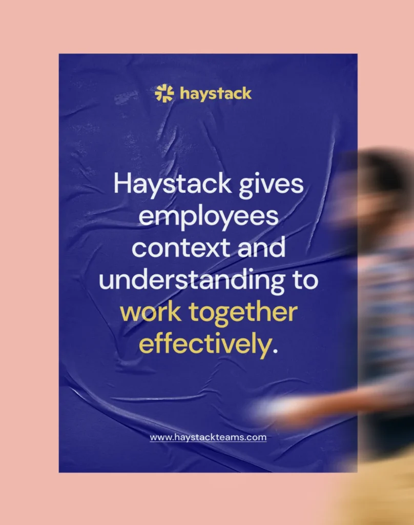 Haystack poster simulation by BB Agency
