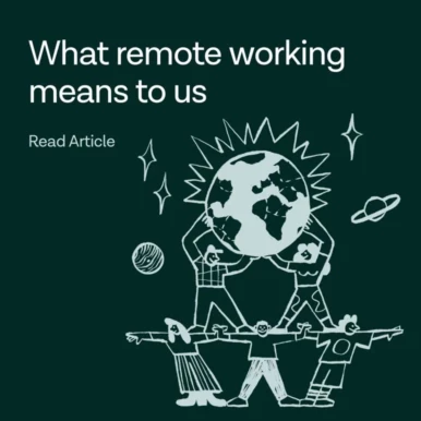 BB Agency what remote working means to us illustration