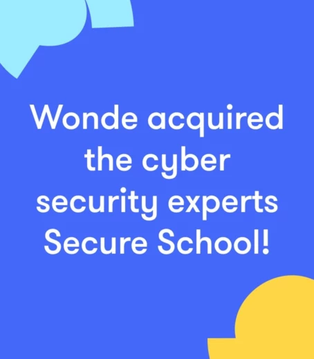 Wonde acquired the cyber security experts Secure Schools visual