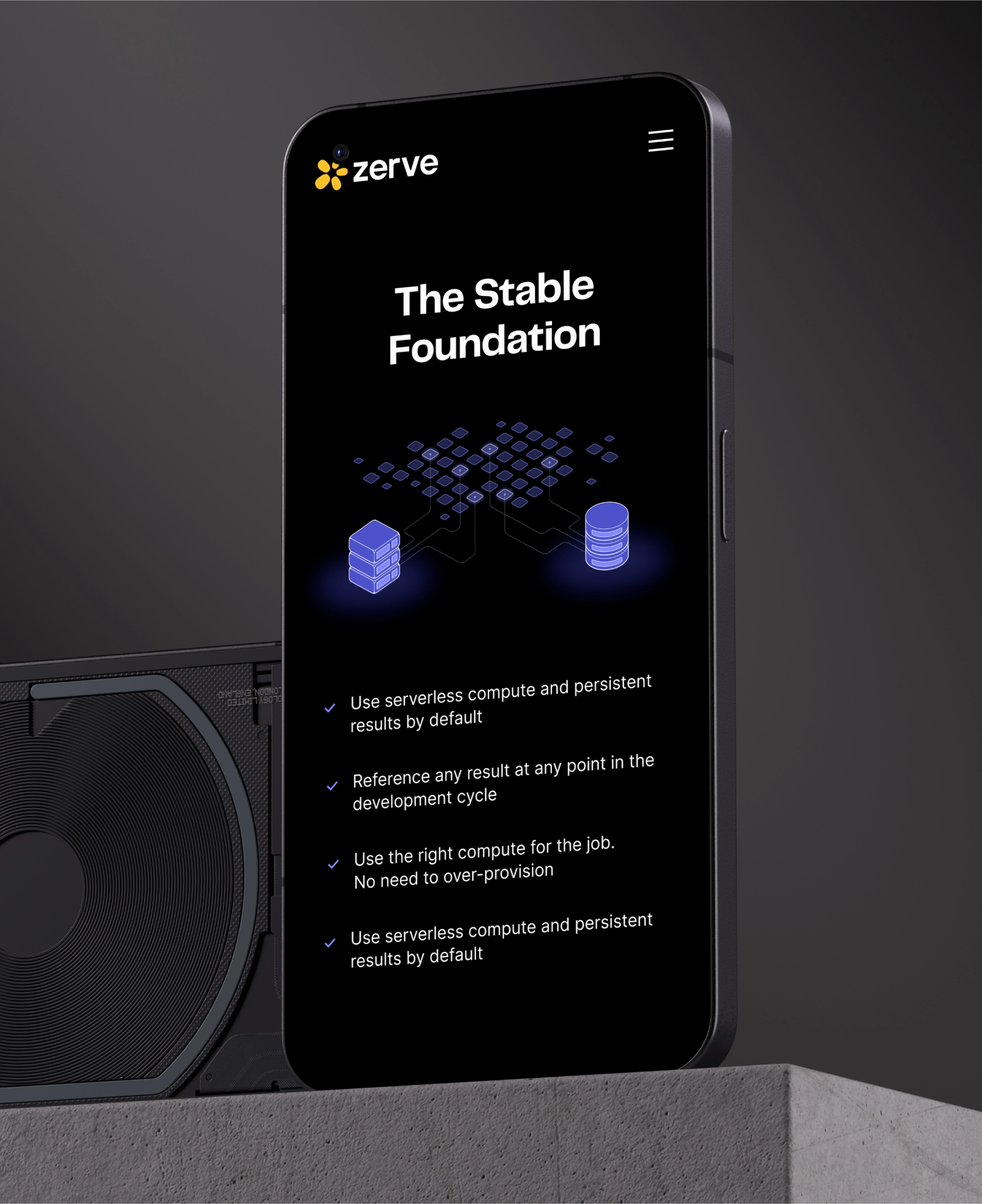 Zerve mobile phone