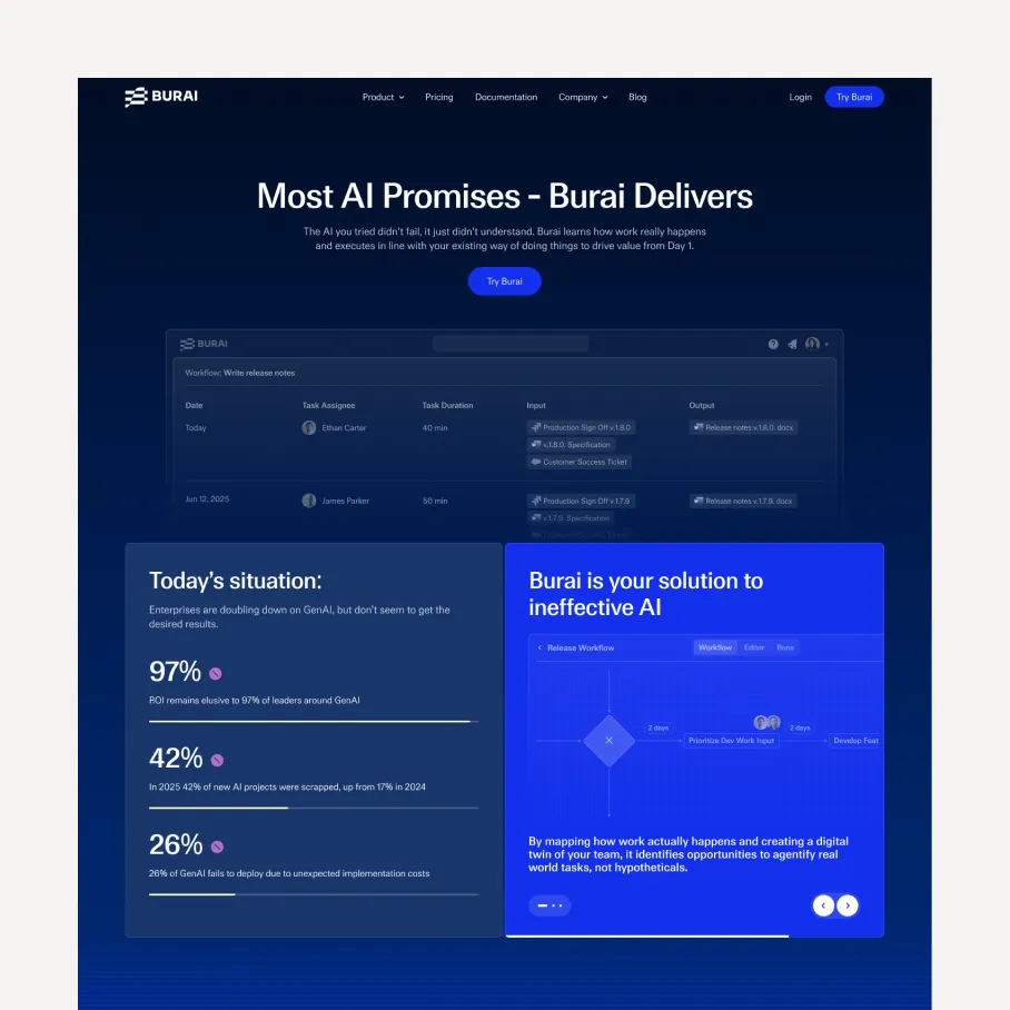 Burai website launch
